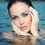 girl in water
